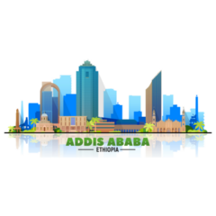 Addis Ababa Ethiopia Sticker