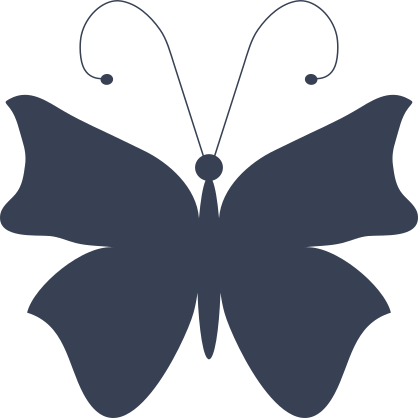 Admirable Butterfly Sticker