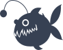 Adorable Angler Fish Sticker