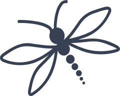 Adorable Baby Dragonfly Sticker