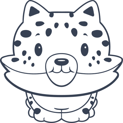 Adorable Baby Jaguar Sticker