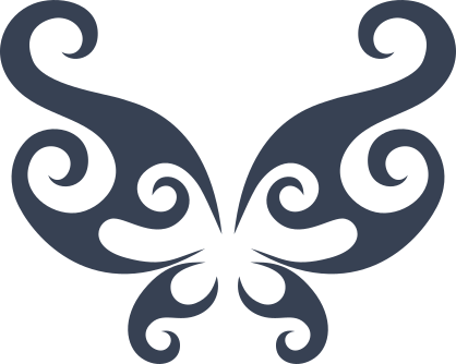 Adorable Butterfly Wings Sticker