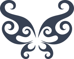 Adorable Butterfly Wings Sticker