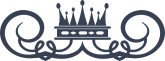 Adorable Crown Border Sticker