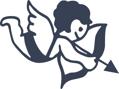 Adorable Cupid Sticker