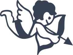 Adorable Cupid Sticker