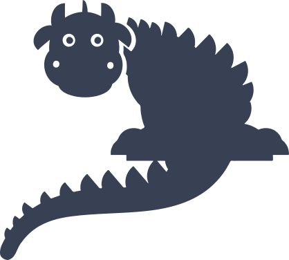 Adorable Dragon Sticker