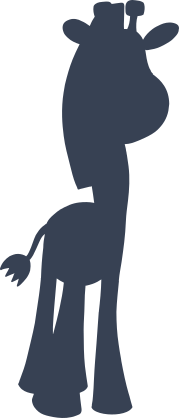 Adorable Giraffe Sticker