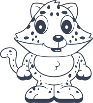 Adorable Jaguar Sticker