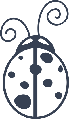 Adorable Ladybug Sticker