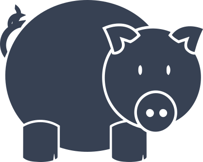 Adorable Pig Sticker