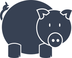 Adorable Pig Sticker