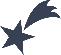 Adorable Shooting Star Sticker