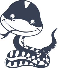 Adorable Snake Sticker