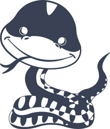 Adorable Snake Sticker