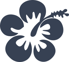 Adorable Sweet Hibiscus Flower Sticker