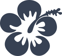 Adorable Sweet Hibiscus Flower Sticker