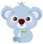 Adorable Tiny Koala Sticker