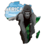 Africa Gorilla Sticker