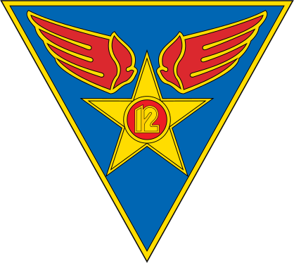 Air Force 12Th Triangle Sticker