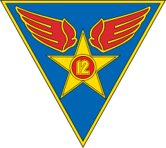 Air Force 12Th Triangle Sticker