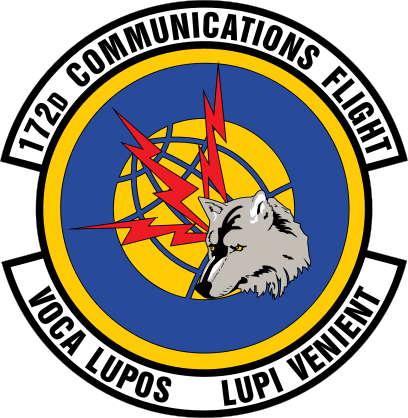 Air Force 172Nd Communications Flight Sticker