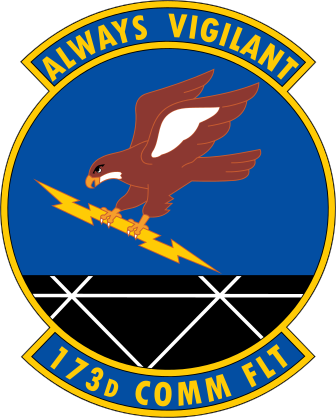 Air Force 173 Communications  Sticker