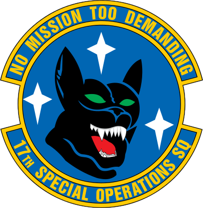 Air Force 17Th Special Operations Squadron Sticker