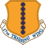 Air Force 17Th Training Wind Sticker