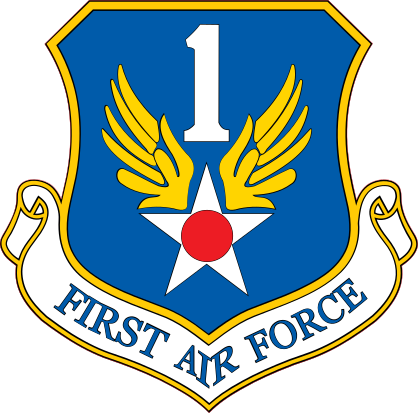 Air Force 1St Air Force Circle Sticker