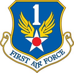 Air Force 1St Air Force Circle Sticker