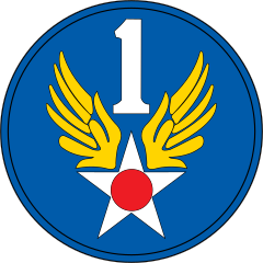 Air Force 1St Air Force  Sticker