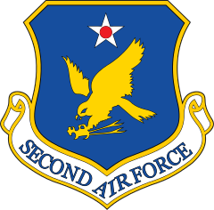 Air Force 2Nd Air Force Emblem Sticker