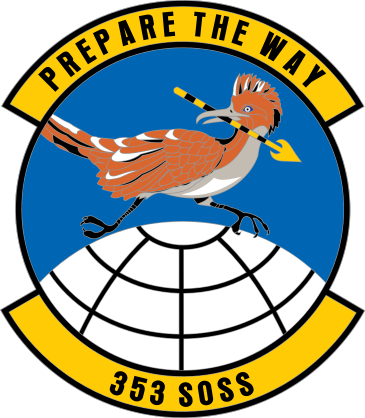Air Force 353Rd Special Operations Support Squadron Sticker