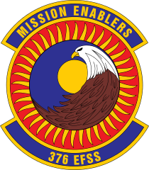 Air Force 376Th Expoditionary Force Support Squadron Sticker