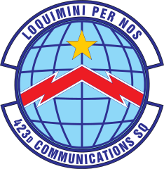 Air Force 423Rd Communications Squadron Sticker