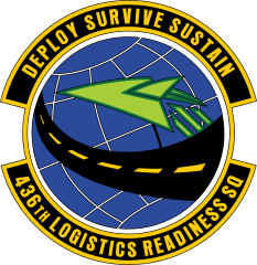 Air Force 436Th Logistics Readiness Squadron Sticker
