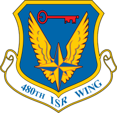 Air Force 480Th Intelligence Wing Sticker