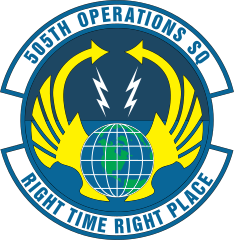 Air Force 505Th Operations Squadron Sticker