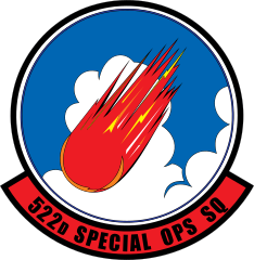 Air Force 522Nd Special Operations Squadron Sticker