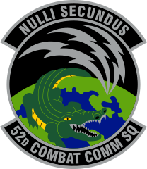 Air Force 52Nd Combat Communications Squadron Sticker