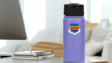 Air Force 55Th Wing  Sticker on a Water Bottle (New) example