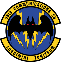 Air Force 56Th Communications Squadron Sticker