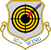 Air Force 57Th Wing Sticker