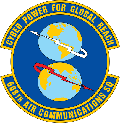 Air Force 608Th Air Communications Squadron Sticker