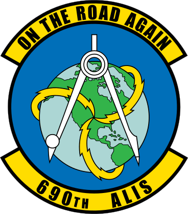 Air Force 690Th Alterarion And Installation Squadron Sticker