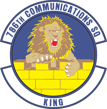 Air Force 786 Communications Squadron Sticker