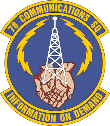 Air Force 78Th Communications Squadron Sticker