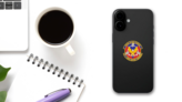 Air Force 87Th Force Support Squadron Sticker on a Phone (New) example