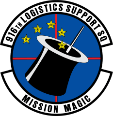 Air Force 916Th Logistics Support Squadron Sticker